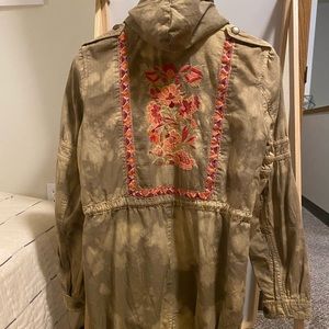 Free People Festival Embroidered Jacket